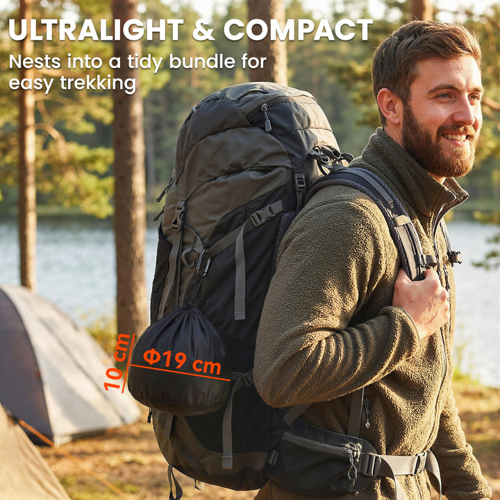 Camping Cookware Set for 2-3 People, Ultralight Aluminium Camping Cook