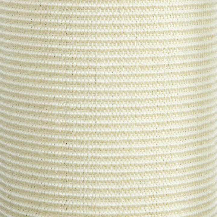 85cm Tall Cat Scratching Post, with Sisal Rope, Soft Plush, Anti Tip - Beige