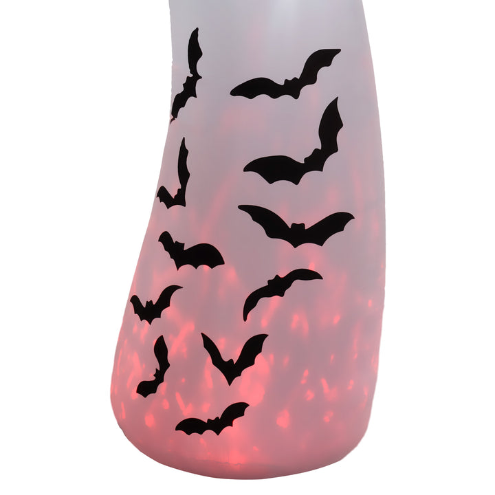 11.8ft Scary Inflatable Ghost Halloween Decoration, with Accessories