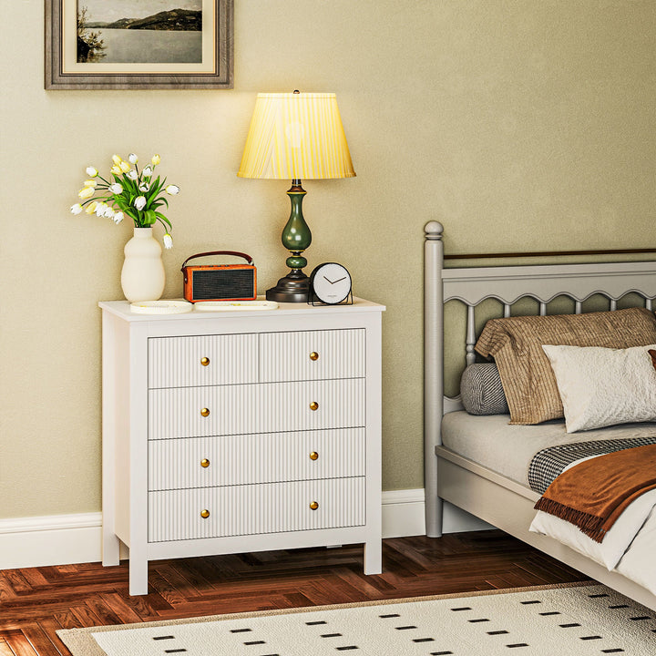 Elegant Chest of Five Drawers