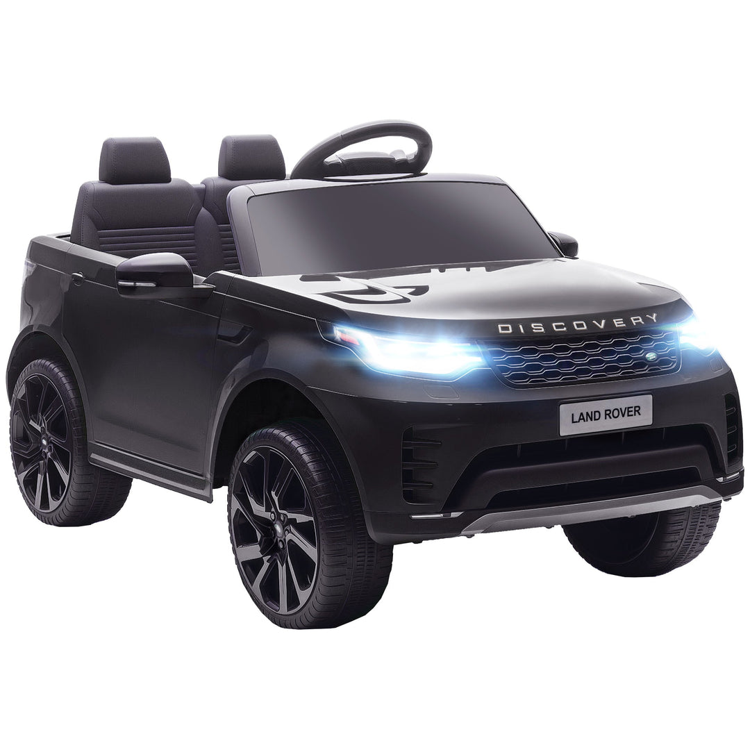 AIYAPLAY Land Rover Discovery Licensed 12V Kids Electric Car with Remote, 4 Wheel Suspension, Slow Start, Lights, Music