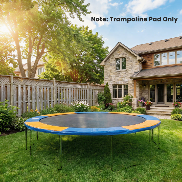 8FT Trampoline Spring Cover, Plastic Trampoline Pad Replacement Safety
