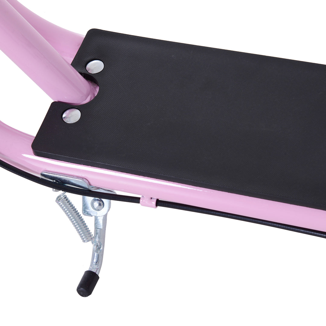 MCL Stunt Scooter, Kids Scooter with 16" Big Wheels, Adjustable Height, Dual Brakes, for Ages 5+ Years, Pink