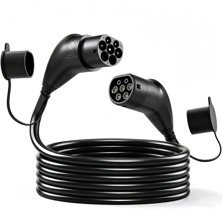 Type 2 EV Charging Cable, 7kW, 32A, Mode 3, 1-Phase, 10m Type 2 to Typ