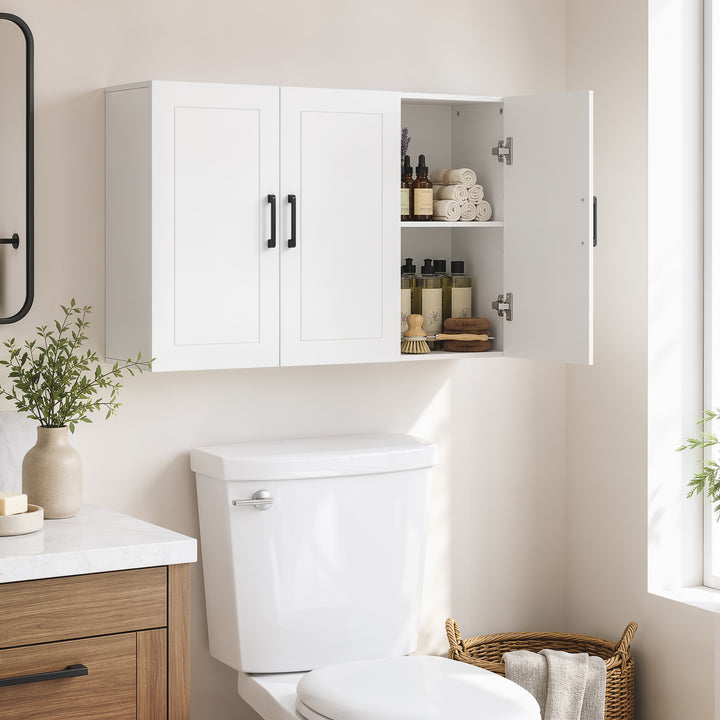 Bathroom Wall Cabinet, Wall Mounted Bathroom Cabinet, Over the Toilet 