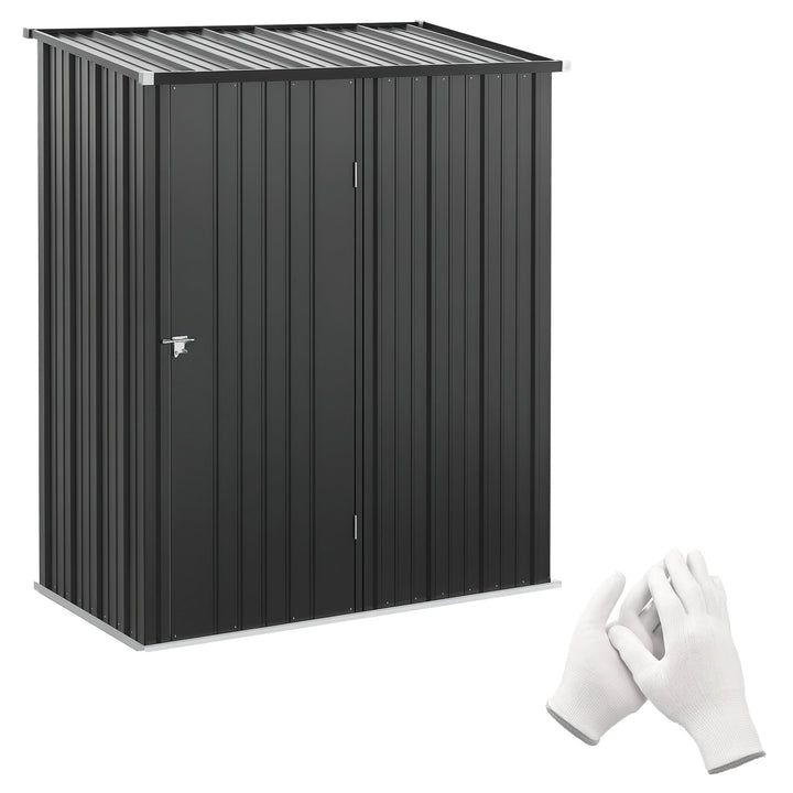 MCL 5.3 x 3.1ft Corrugated Steel Garden Shed