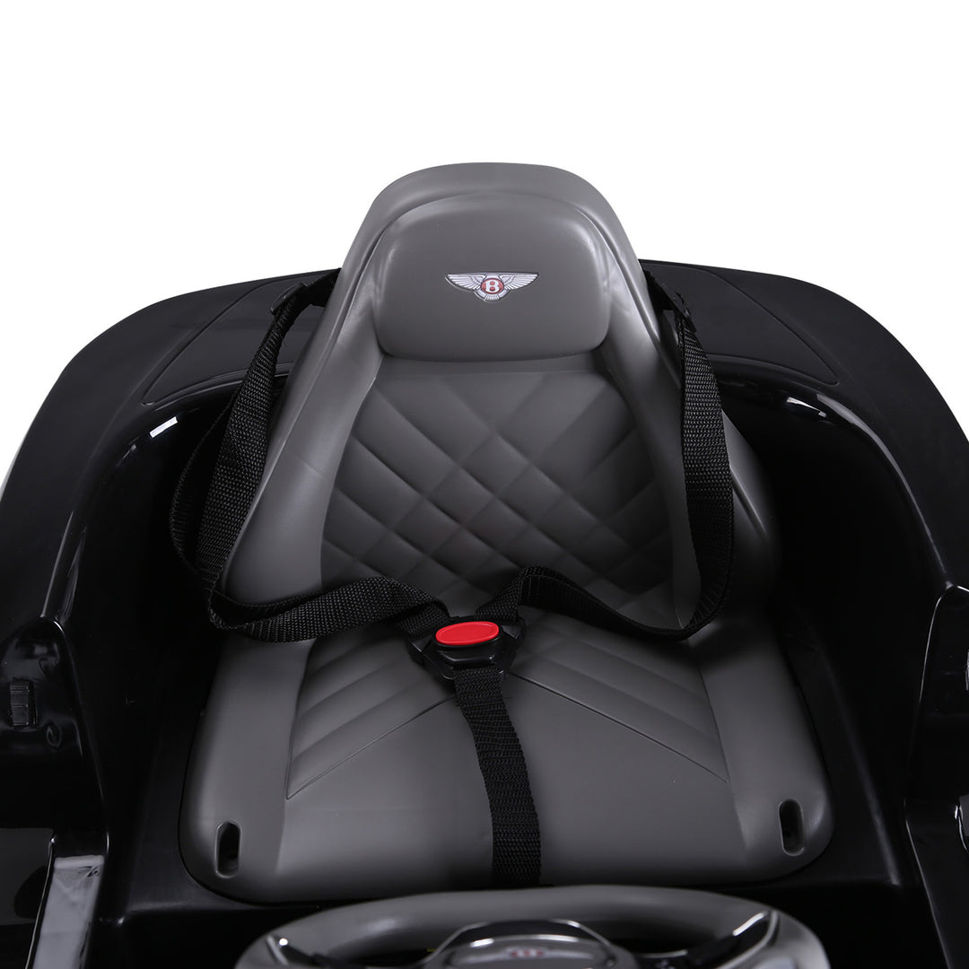 Bentley GT Licensed 12V Electric Car for Kids, Kid's Electric Ride on with Remote Control, Ride on Car with LED Lights, Music, for 3-5 Years, Black