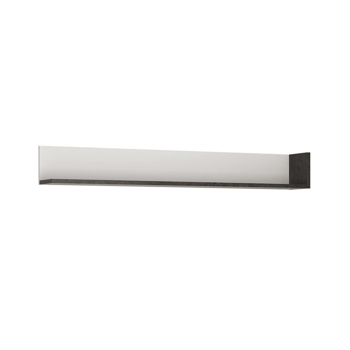 Zingaro Wall shelf 163 cm in Grey and White