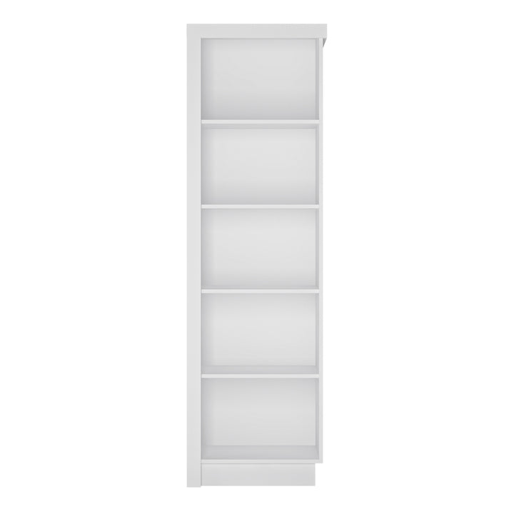 Lyon Bookcase (RH) in White and High Gloss