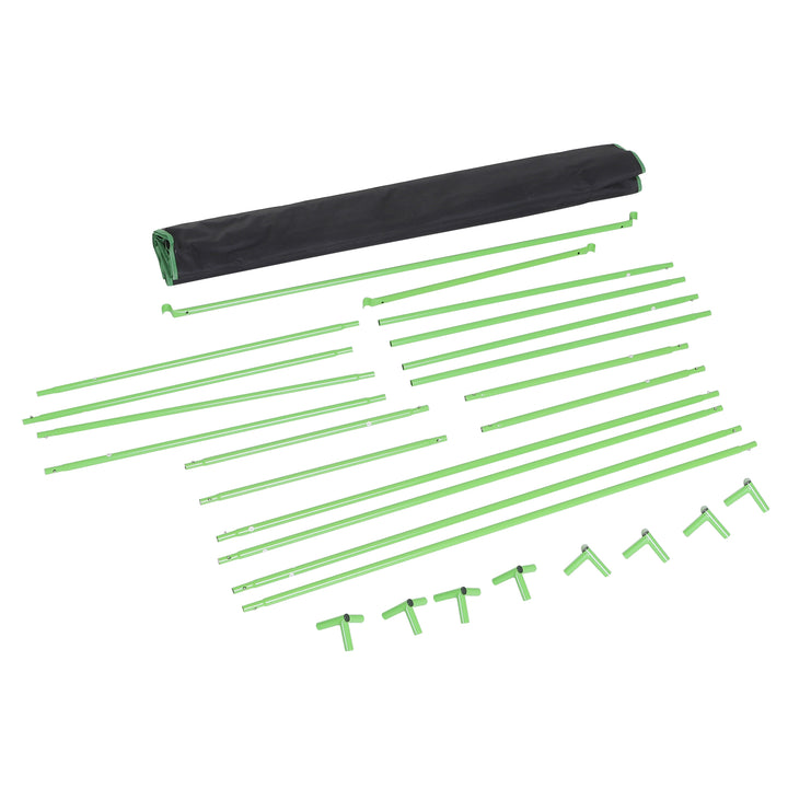 MCL Grow Tent Reflective Mylar Hydroponic with Adjustable Vents and Floor Tray for Indoor Plant Growing, 120 x 60 x 150 cm (47" x 23.5" W x 59")