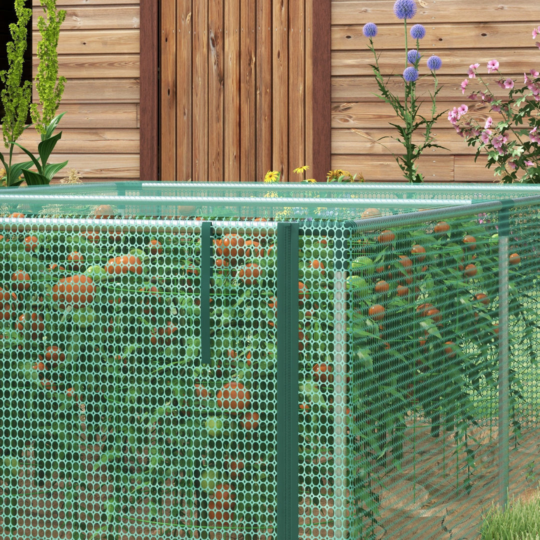 8' x 4' Plant Protection Cage, with Door, Green