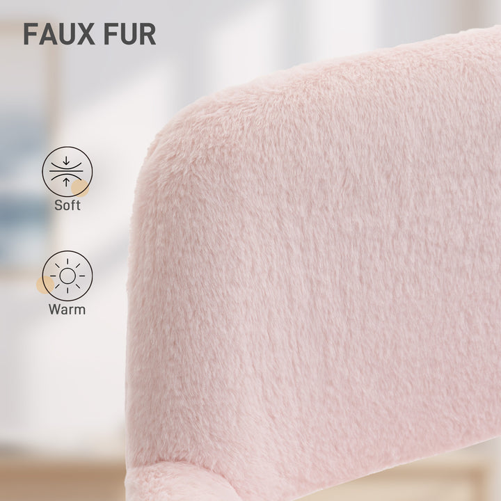 Faux Fur Rabbit Chair