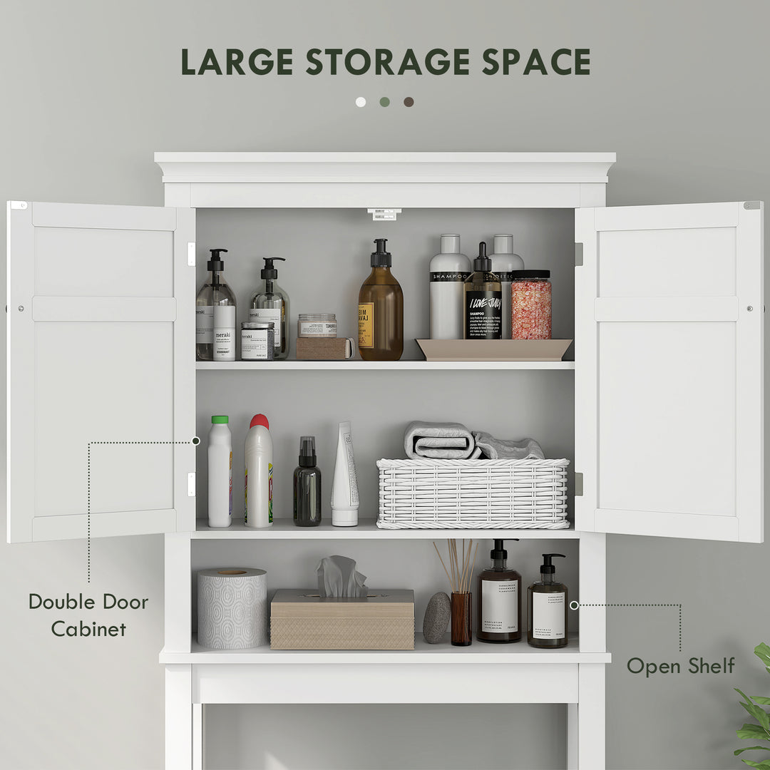 Over-Toilet/Appliance Storage Cabinet - White