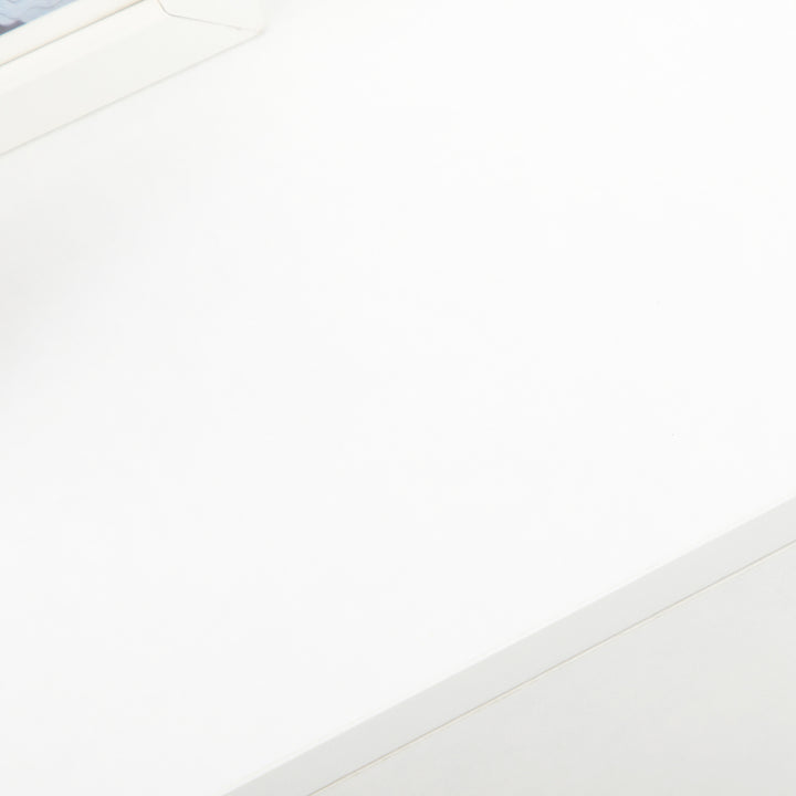 MCL Three Drawer Slim Shoe Storage Cabinet, 12 Shoe Pairs - White