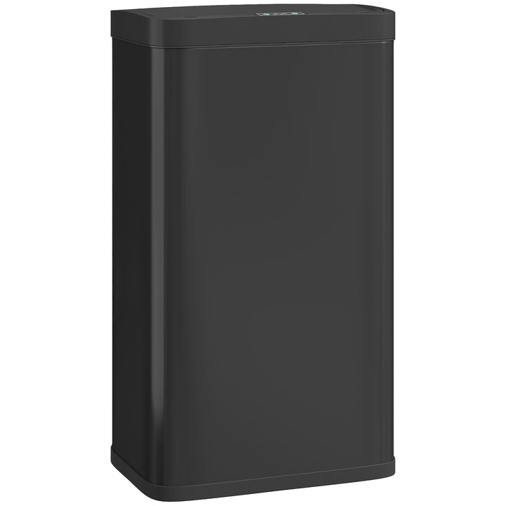 45L Stainless Steel Sensor Bin - Silver Tone