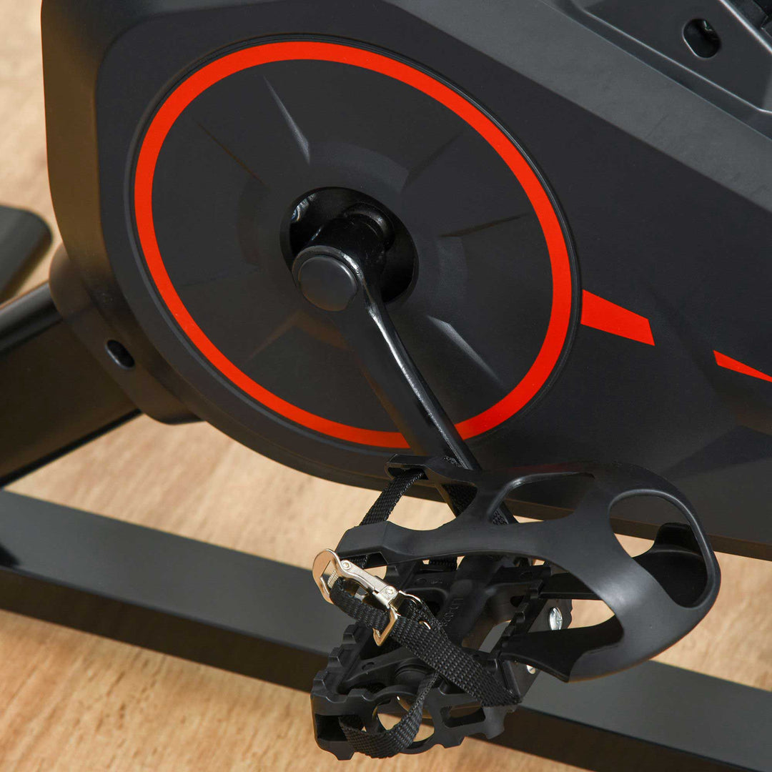 MCL Indoor Upright Exercise Bike Machine, with Adjustable Seat, Resistance, Handlebar, LCD Display