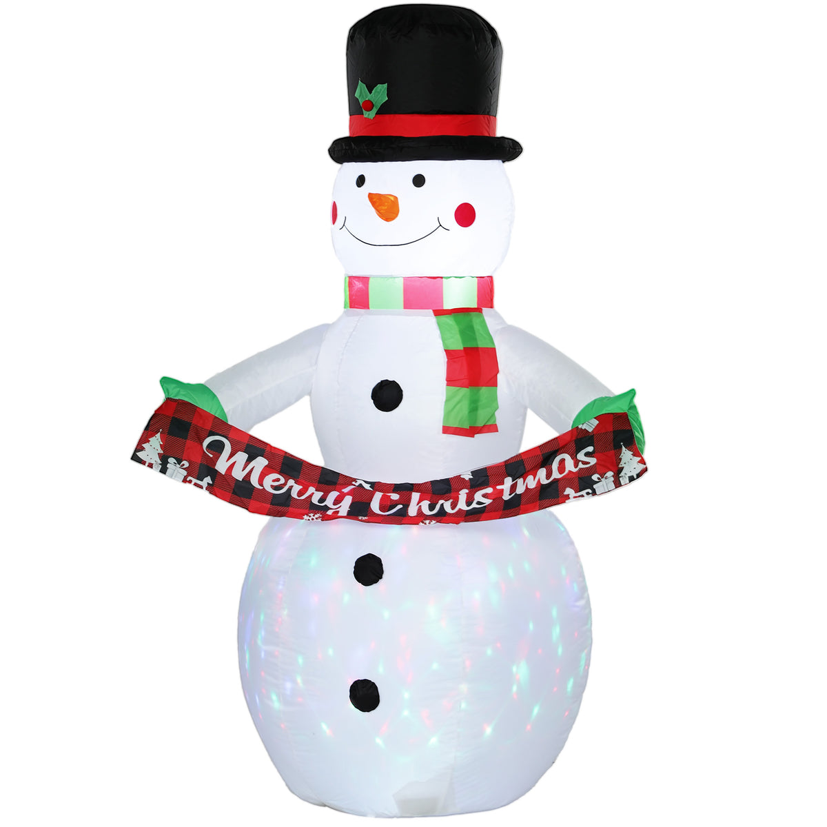 Inflatable Christmas Decoration, Outsunny 6.7FT Christmas Inflatable