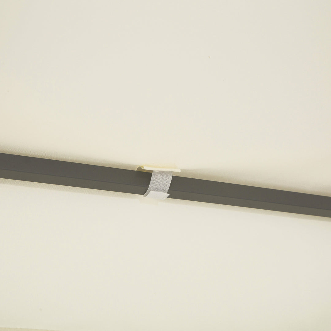 MCL 3x4m Gazebo Replacement Roof Canopy 2 Tier Top UV Cover Garden Patio Outdoor Sun Awning Shelters Cream (TOP COVER ONLY)