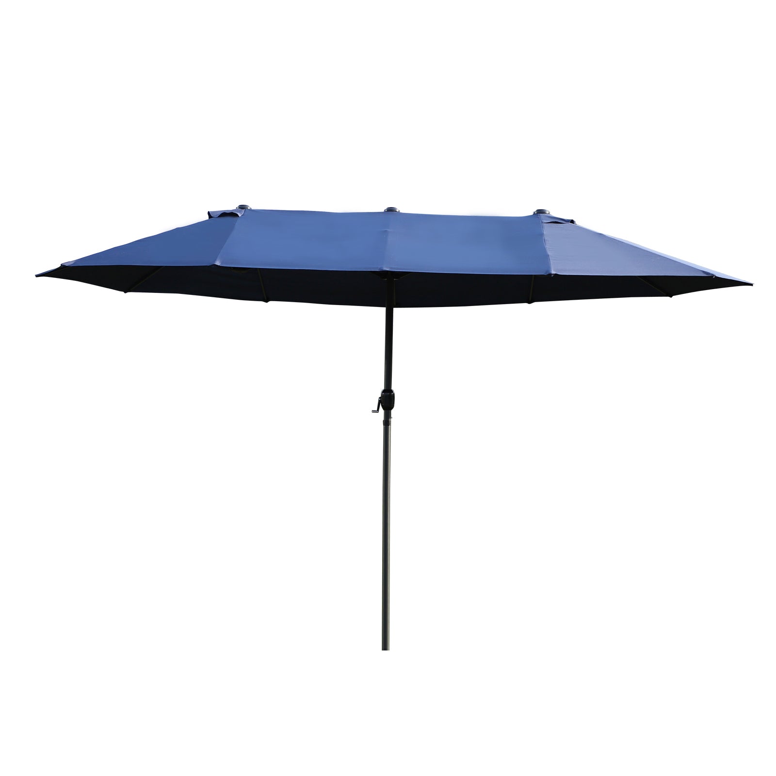 Double-side Umbrella Parasol, Φ2.7x4.6Wx2.4H m-Blue