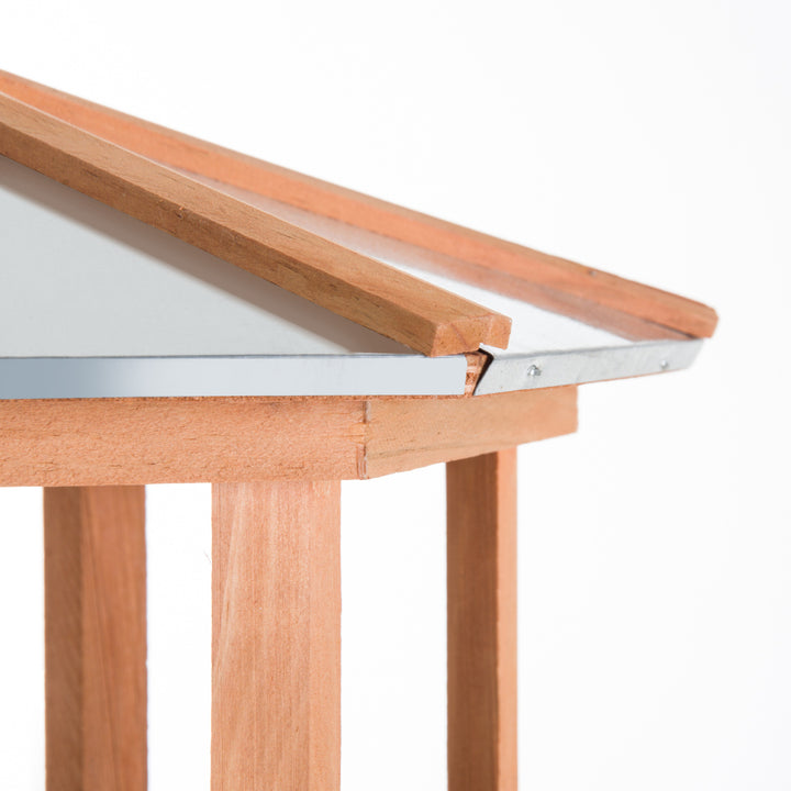 MCL Wooden Bird Table for the garden Feeding Station, 153Hcm