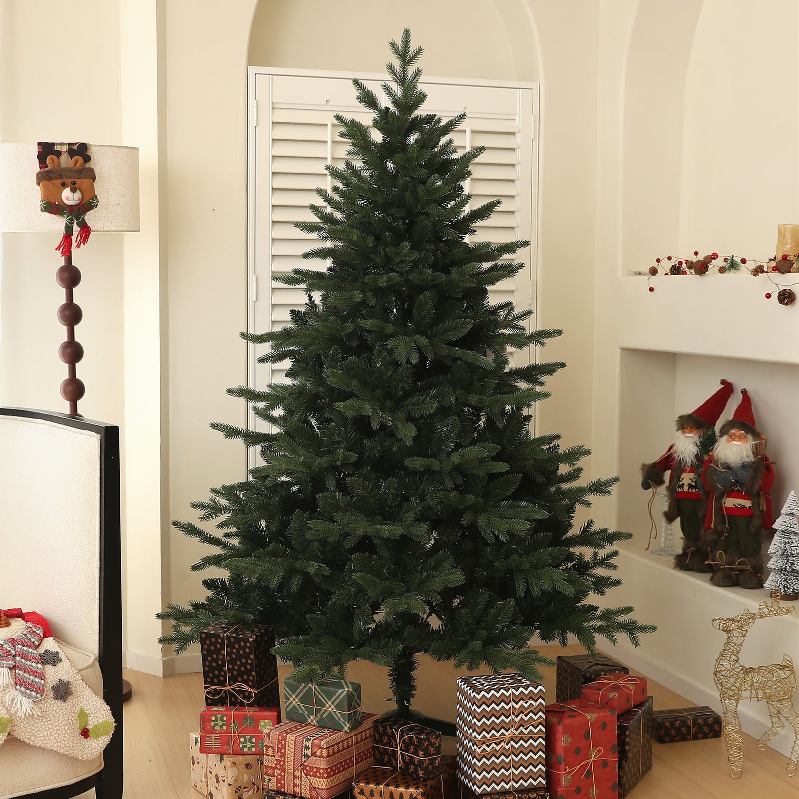 6ft Artificial Spruce Christmas Tree - Green