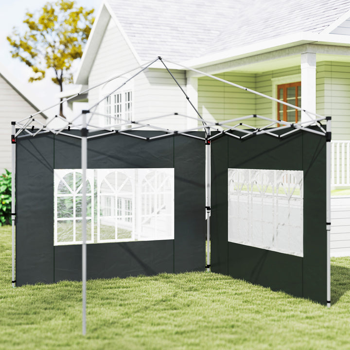 Gazebo Side Panels, Sides Replacement with Window for 3x3(m) or 3x4m P