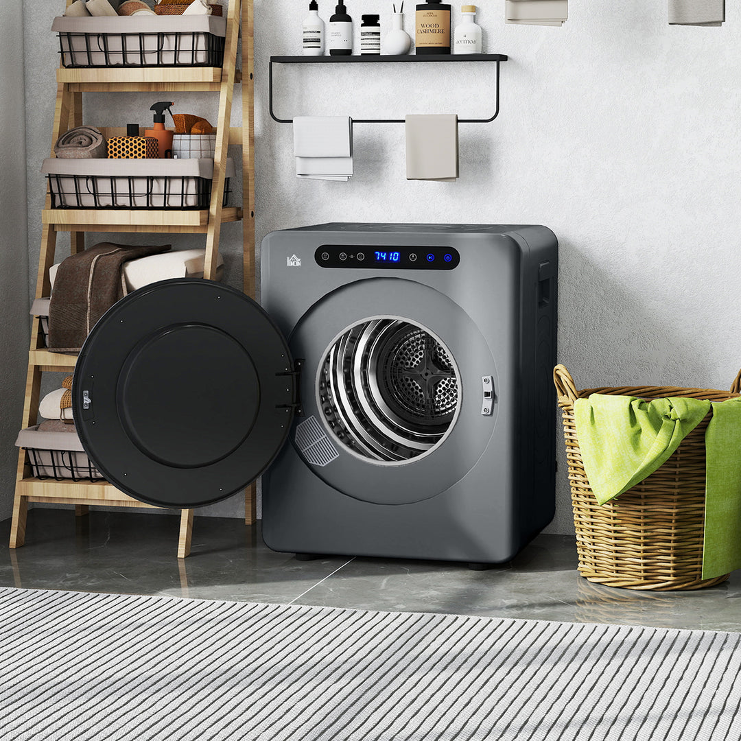 4kg Compact 40-60℃ Tumble Dryer - Grey