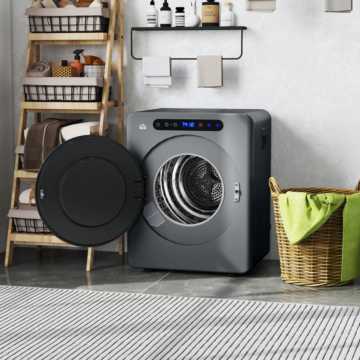 4kg Compact 40-60℃ Tumble Dryer - Grey