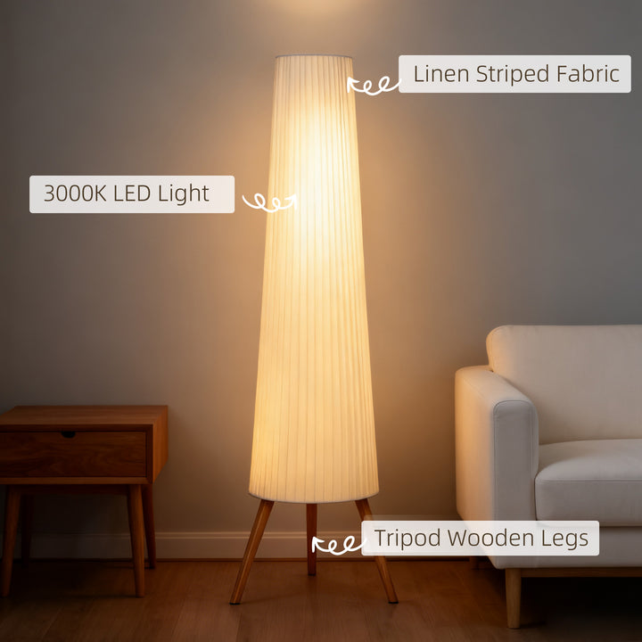 Three-Level Tripod Floor Lamp