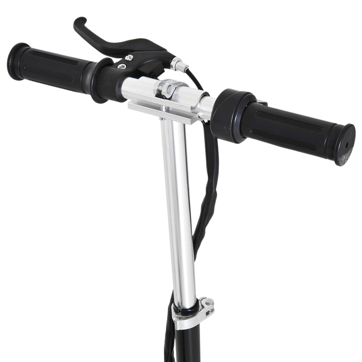 MCL Folding Kids Electric Scooter Ride on Toy, Age 7-14-Black