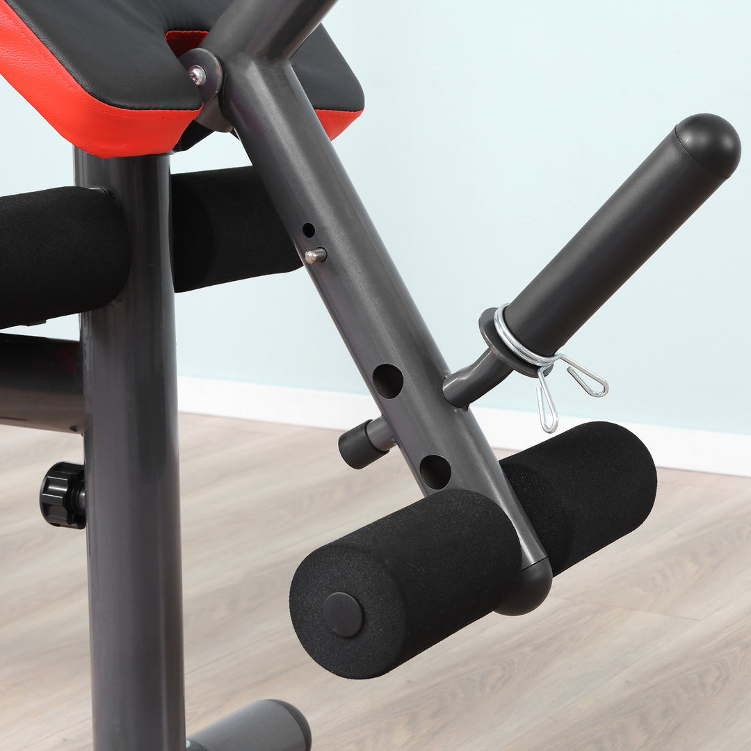 HOMCOM Multifunctional Weight Bench, for Arms, Legs, Abdomen