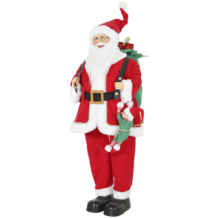 4ft Singing Dancing Santa Claus, Standing Christmas Animated Santa