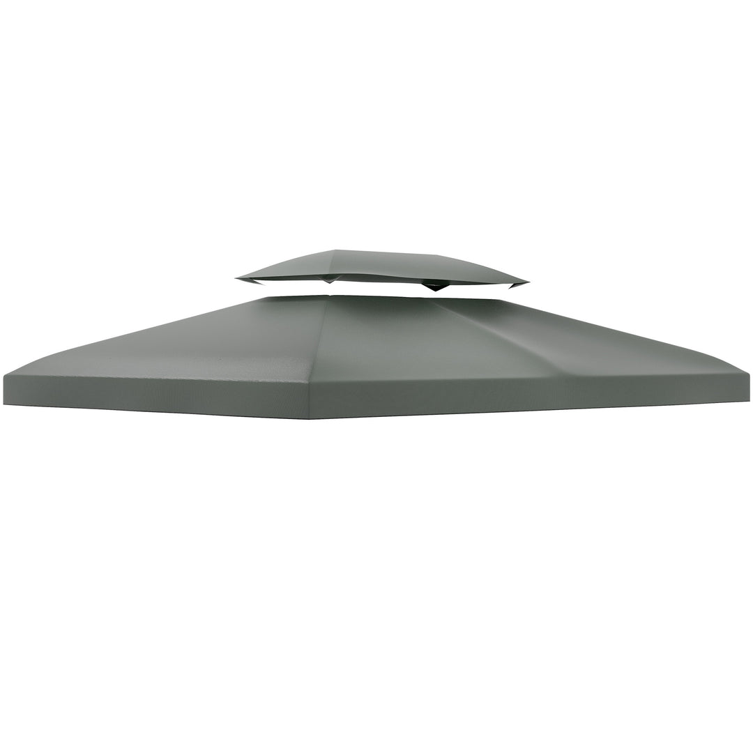 MCL Gazebo Roof Replacement, for 3 x 4m Frames - Grey