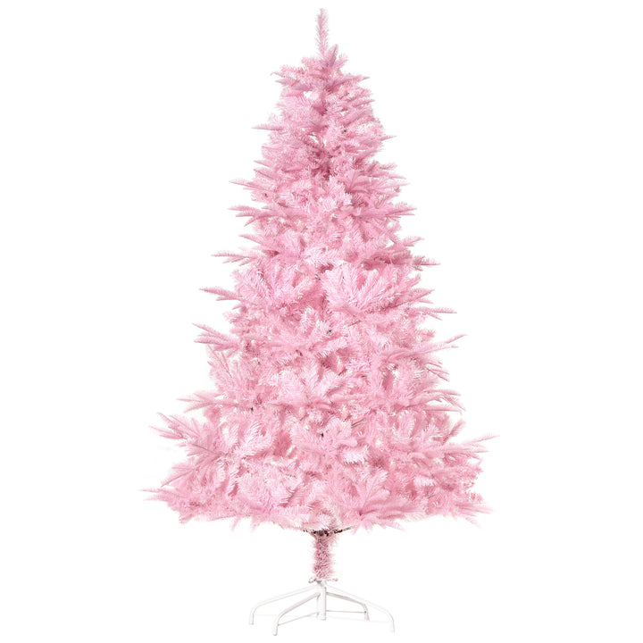 MCL 6FT Artificial Christmas Tree Holiday Xmas Holiday Tree Decoration with Automatic Open for Home Party, Pink