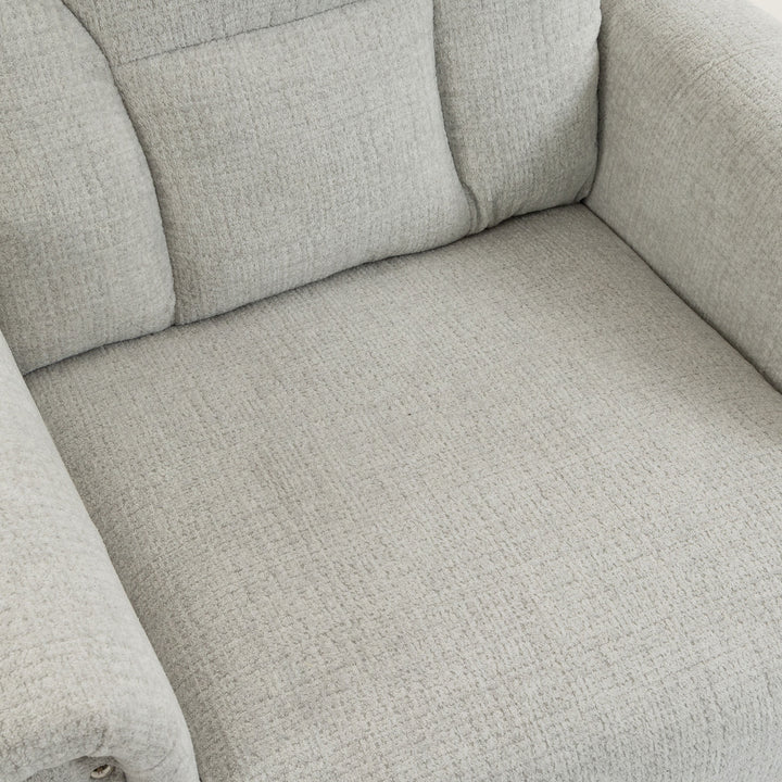 Riser Recliner Chair with Massage and Heat, Chenille Electric Power - view 5