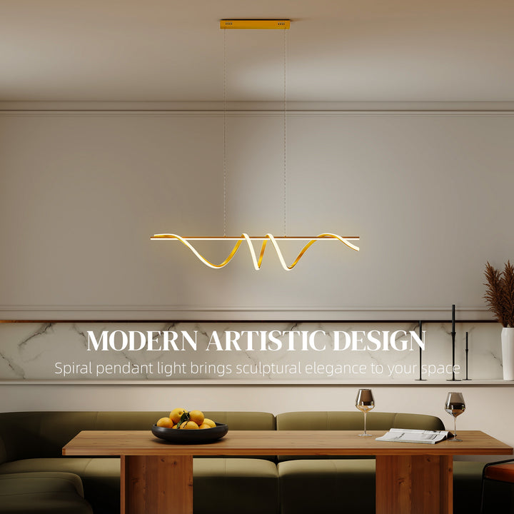 Pendant Light with 3 Colour Temperatures - Silver Tone