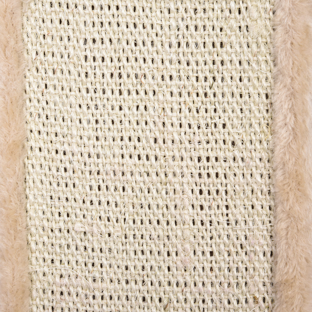 MCL Corner Cat Tree for Indoor Cats, Kitten Tower with Scratching Post House Ladder Toy - Beige