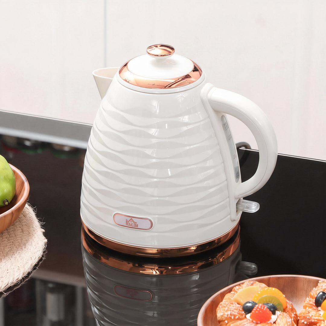 3kW Rapid Boil Honeycomb Kettle - Cream White