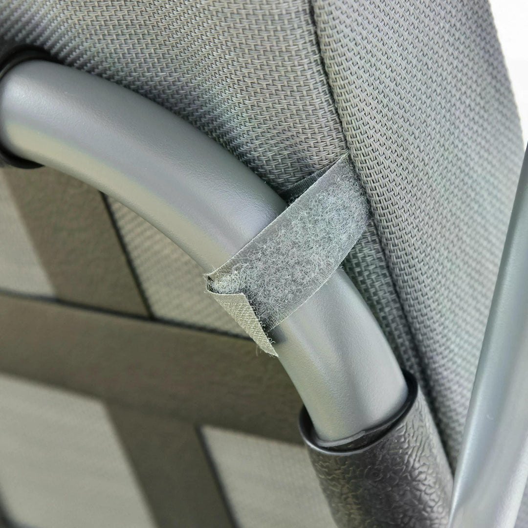 MCL 2-in-1 Patio 3 Seater Swing Chair Hammock w/ Cushion Adjustable Canopy Garden