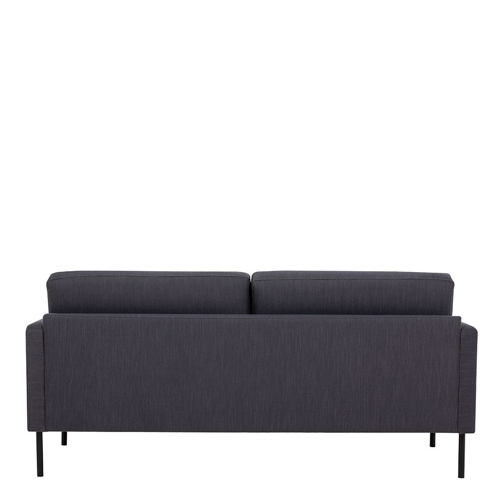 Larvik 2.5 Seater Sofa - Anthracite, Black Legs