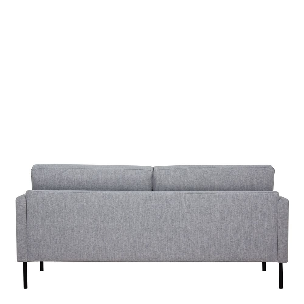 Larvik 2.5 Seater Sofa - Grey, Black Legs