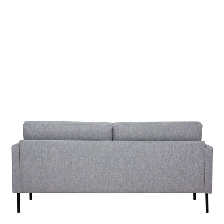 Larvik 2.5 Seater Sofa - Grey, Black Legs