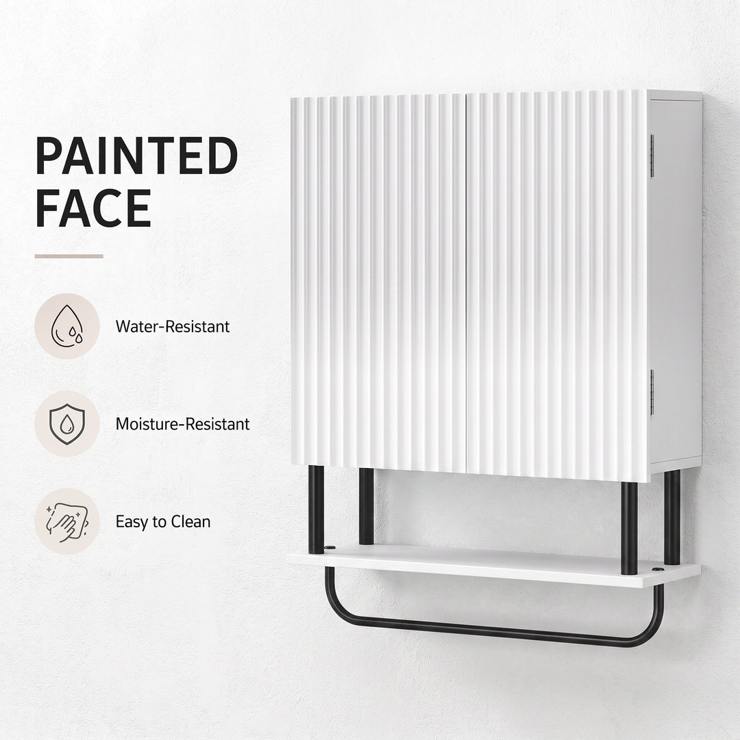 Bathroom Wall Cabinet Modern Space Saver Wall Mounted Cabinet Doors St