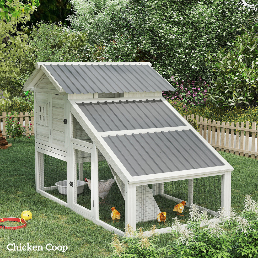 Set of 12 Corrugated Steel Roof Sheet Panels - Light Grey