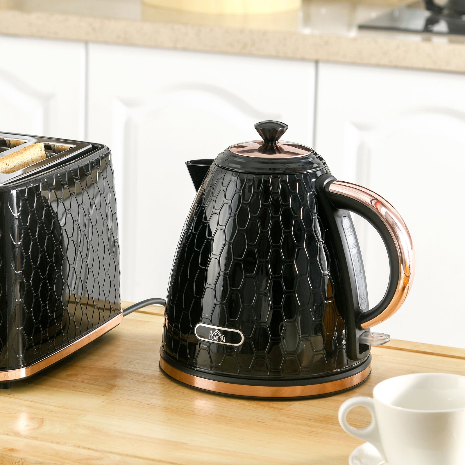 3kW Rapid Boil Honeycomb Kettle - Black