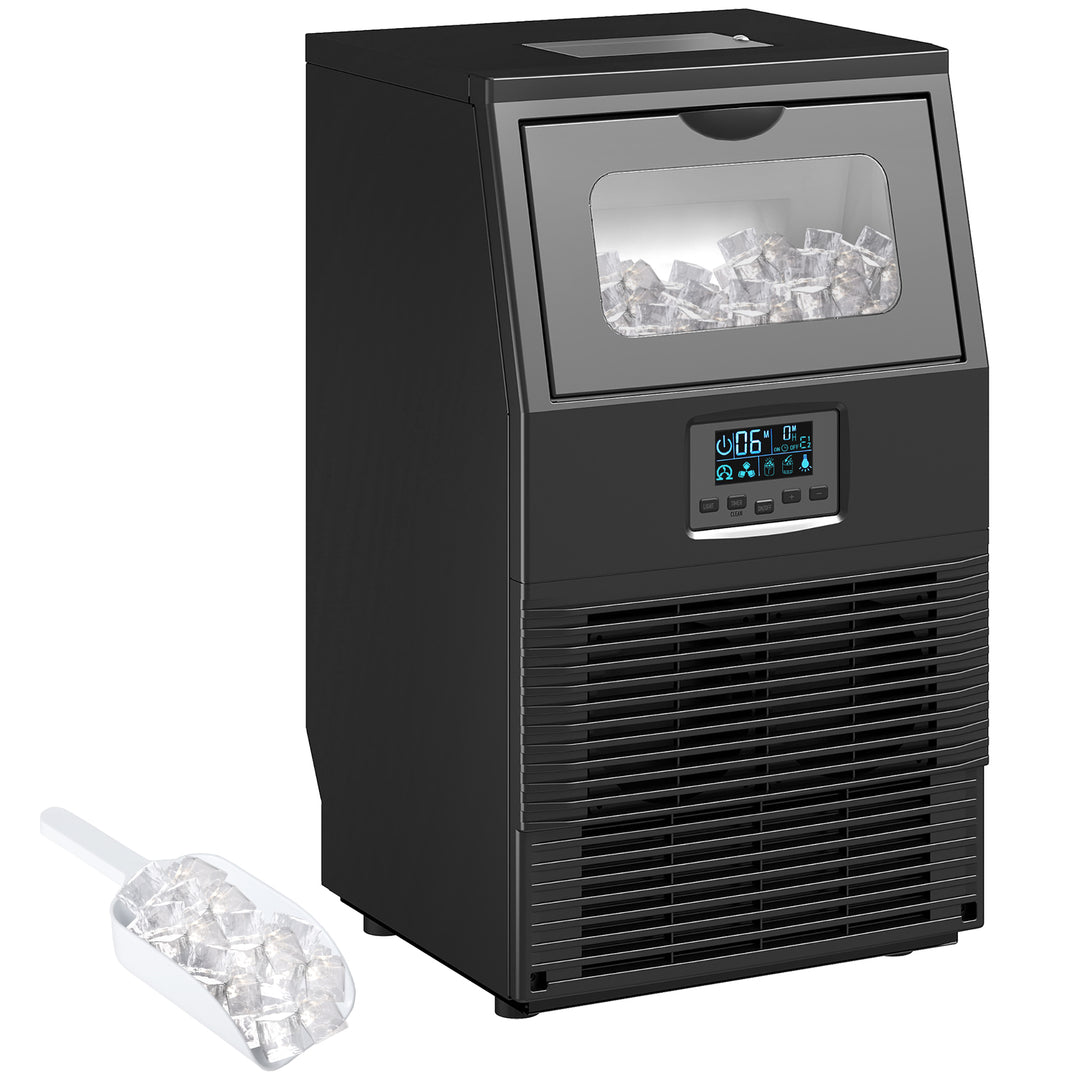 MCL Commercial Ice Maker with 4kg Ice Storage - Black