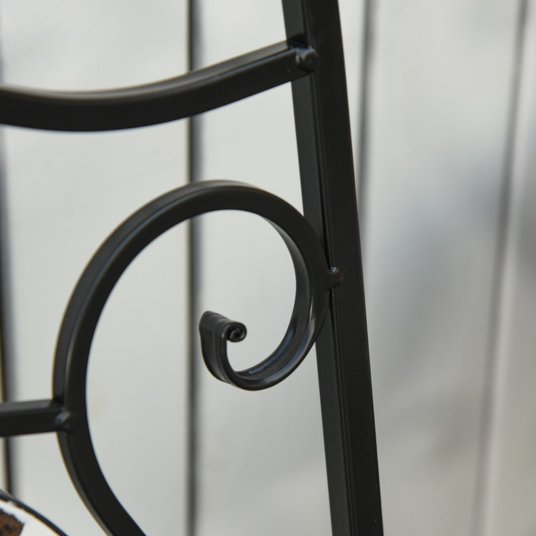 MCL Three-Piece Mosaic Bistro Table Set - Multicoloured