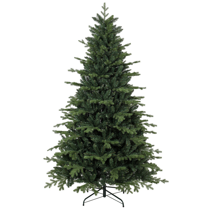 7ft Artificial Christmas Tree with 2080 Realistic Tips, Hinged Xmas