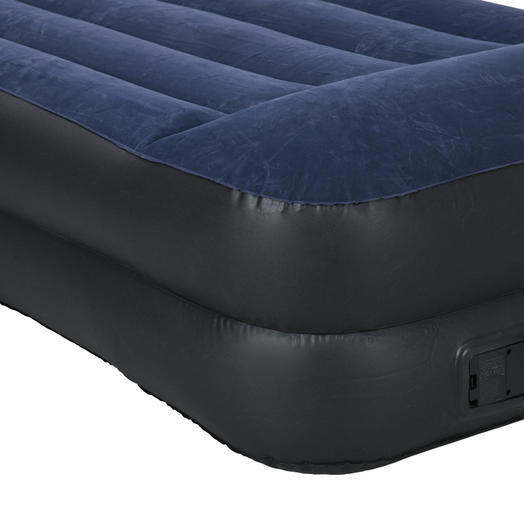 King-Size Air Bed, with Built-in Electric Pump and Carry Bag