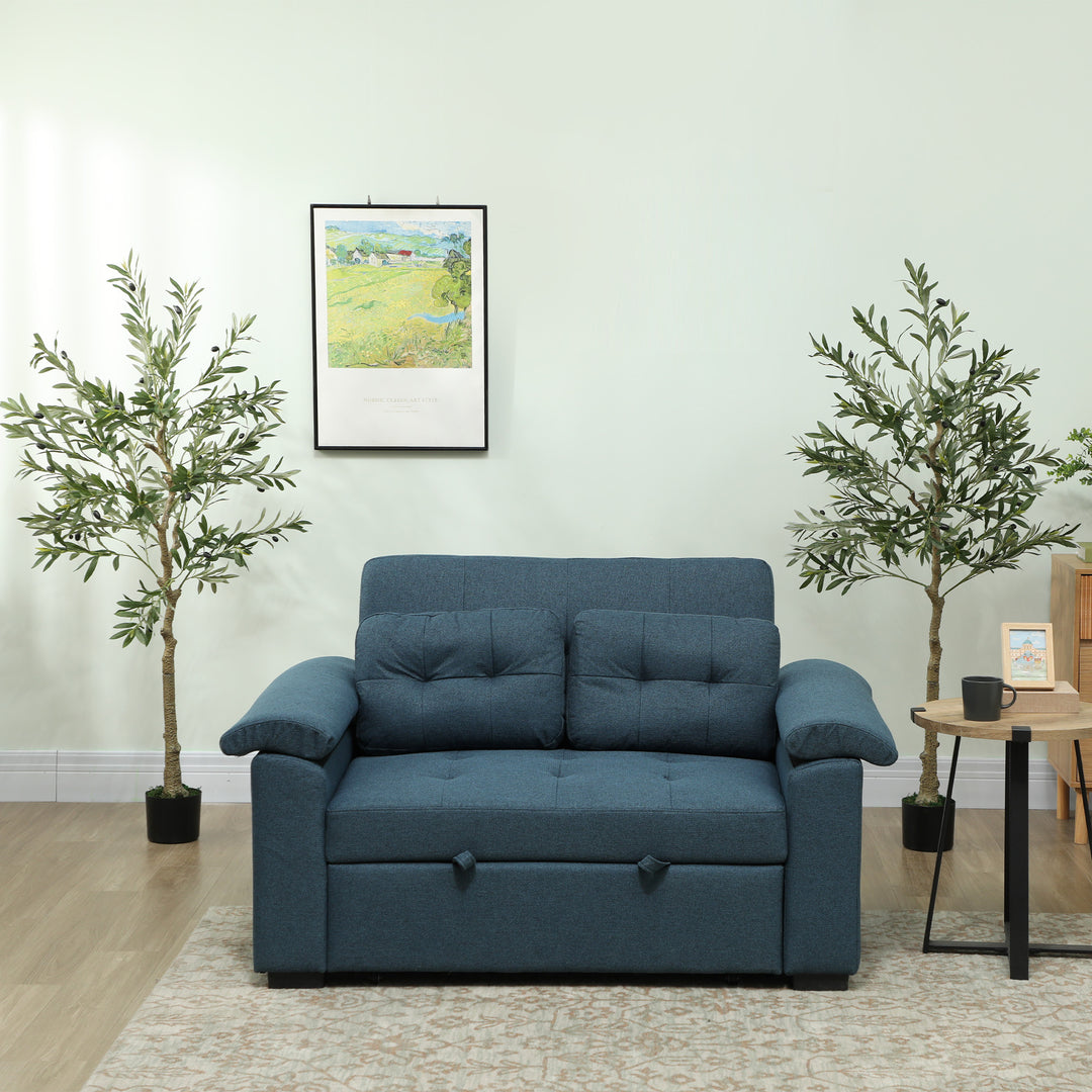 Set of 2 5ft/ 150cm Decorative Artificial Plant, Silk Olive Tree with 720 Leaves and 32 Olive Fruits in Pot, Fake Plant for Home, Office, Living Room, Indoor Decor